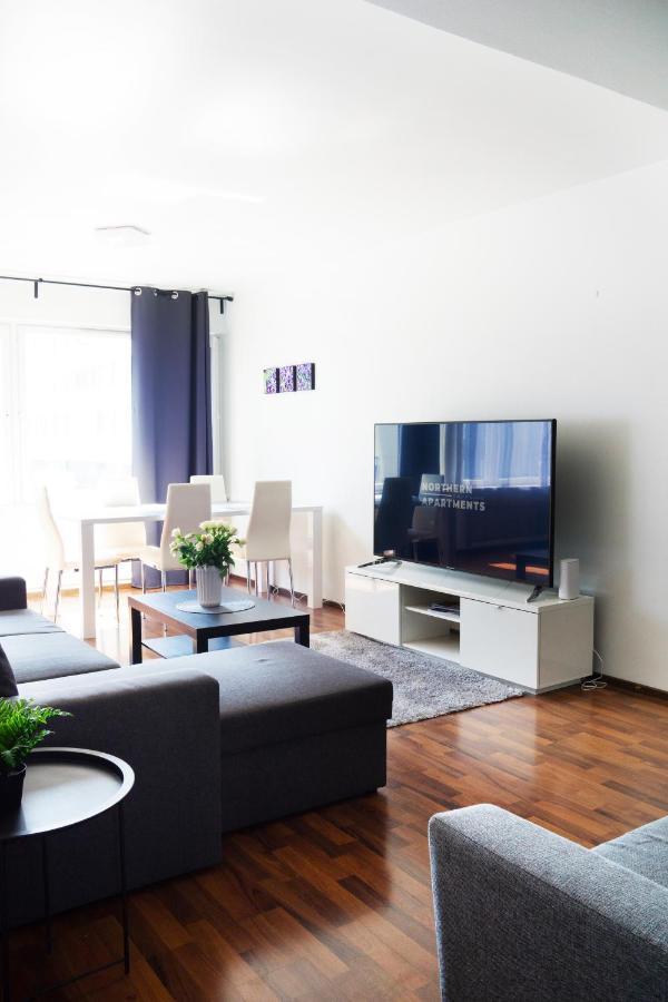 Oulu City Center 4-Room Apartment Parking Экстерьер фото